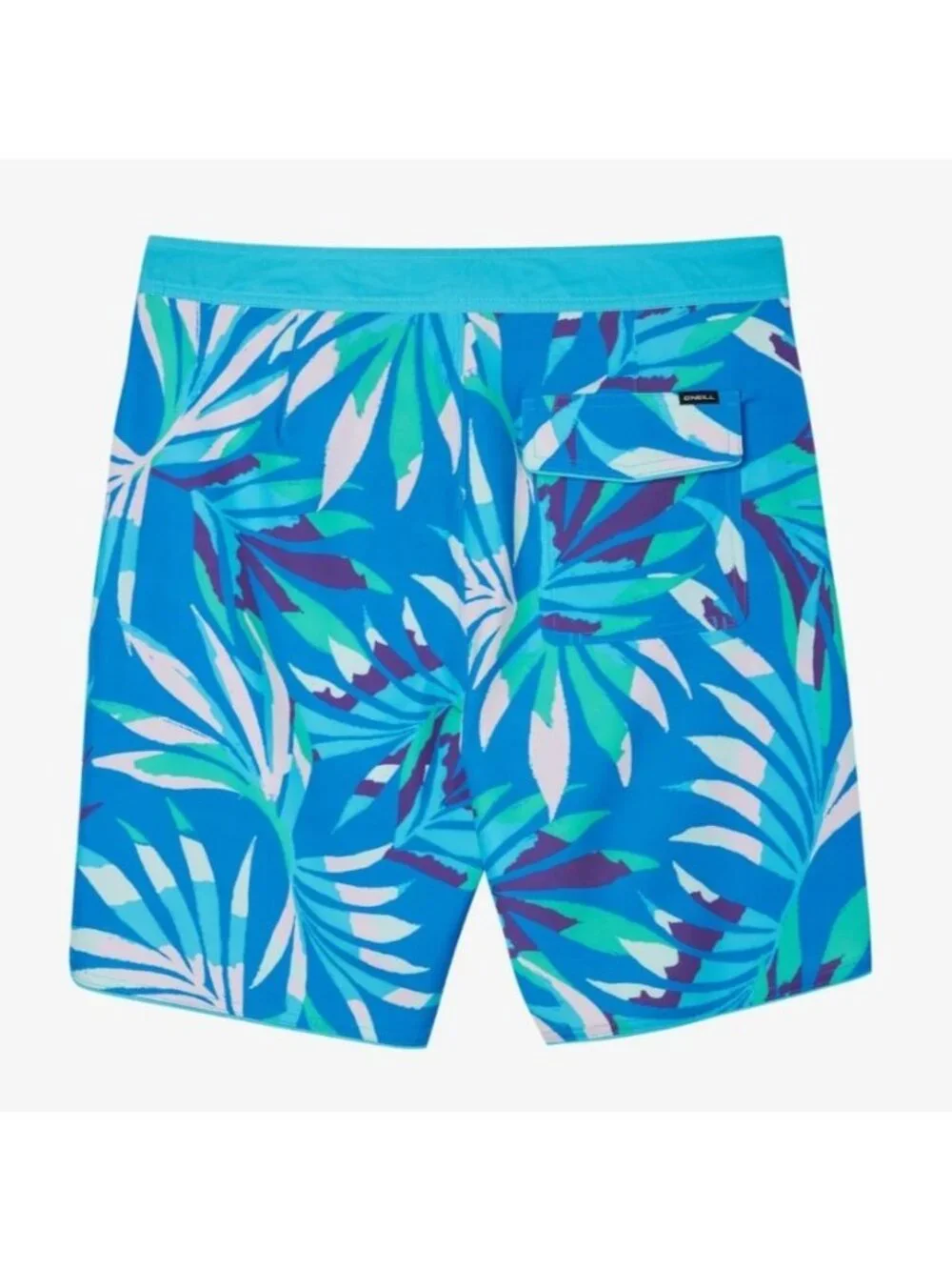 O' Neill Hyperfreak Incognito Boardshorts 36 Swim Trunks Shorts Leaf Print